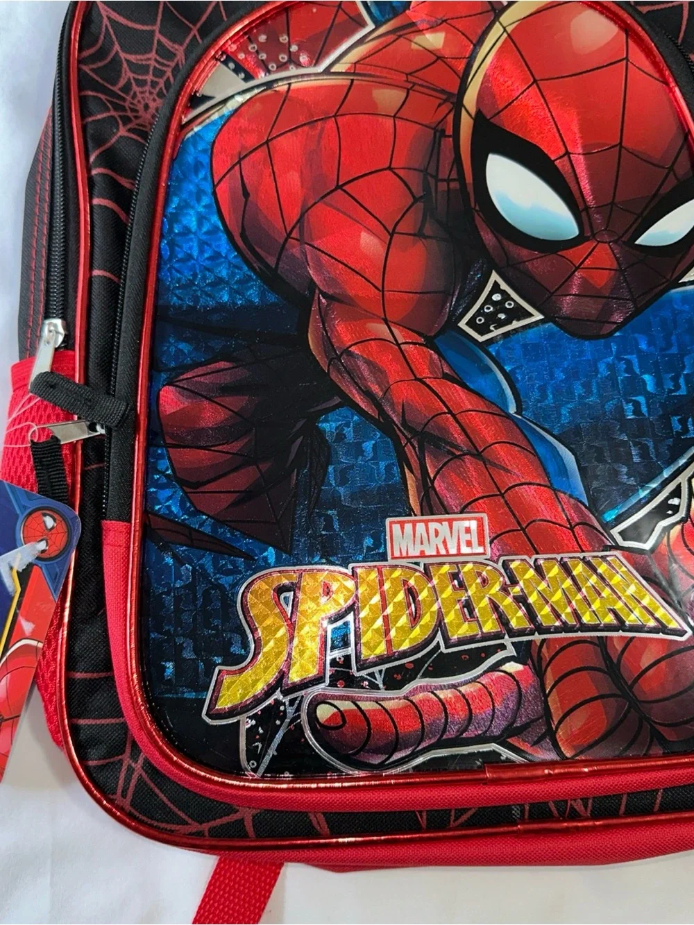 Marvel Spider-Man School Backpack in Red, Black & Blue